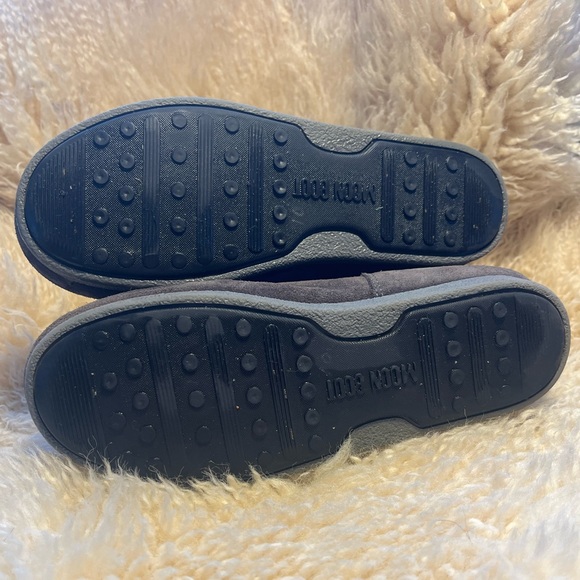 MOON BOOT Far Side Low in Gray Suede sz37 - Picture 12 of 13